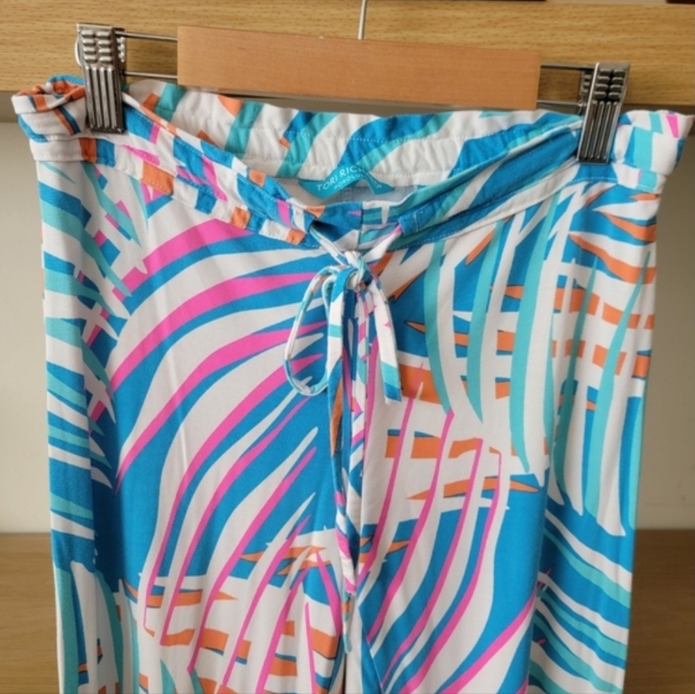 Tori Richard Honolulu Palms Print Pants - Picture 4 of 6
